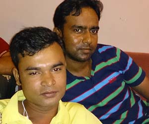 Evan (left) and Hakim